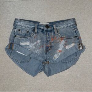 One Teaspoon Bandit Jean Shorts